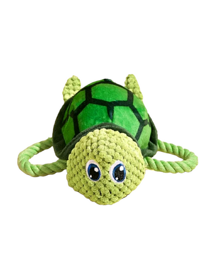 Peluche mordedor tortuga, con sonido