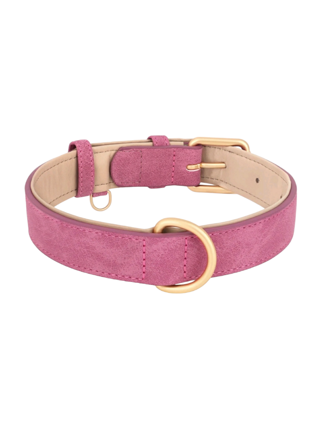 Collar rosa para perros pequeños y medianos